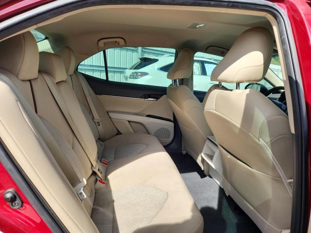 4T1B11HK0KU731813 - 2019 TOYOTA CAMRY L RED photo 10