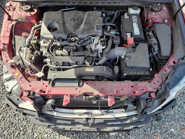4T1B11HK0KU731813 - 2019 TOYOTA CAMRY L RED photo 11