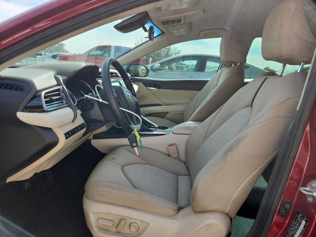 4T1B11HK0KU731813 - 2019 TOYOTA CAMRY L RED photo 7