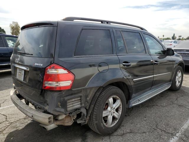 4JGBF71E38A437499 - 2008 MERCEDES-BENZ GL 450 4MATIC BLACK photo 3