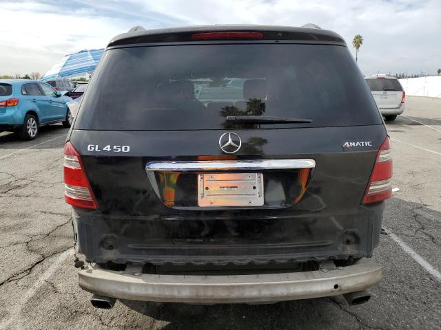 4JGBF71E38A437499 - 2008 MERCEDES-BENZ GL 450 4MATIC BLACK photo 6