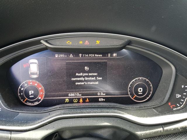 WA1C4AFY8J2242457 - 2018 AUDI SQ5 PRESTIGE WHITE photo 9