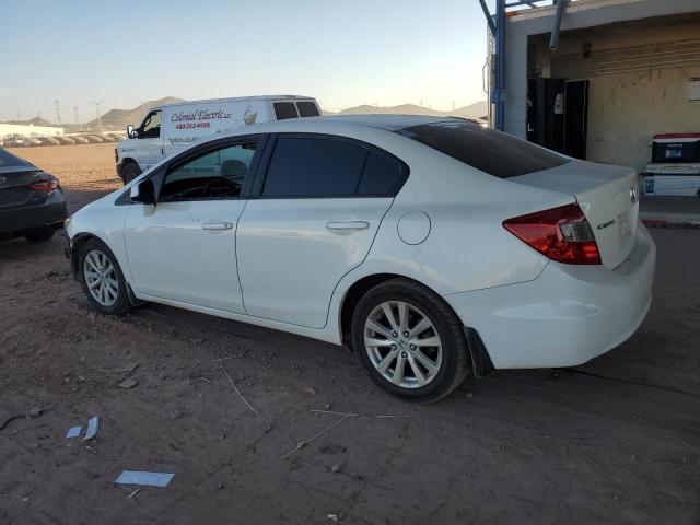 2HGFB2F87CH574996 - 2012 HONDA CIVIC EX თეთრი ფოტო 2