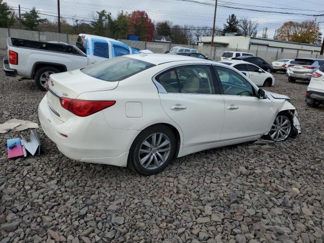 JN1BV7AR1FM423092 - 2015 INFINITI Q50 BASE 奶油色 照片 3