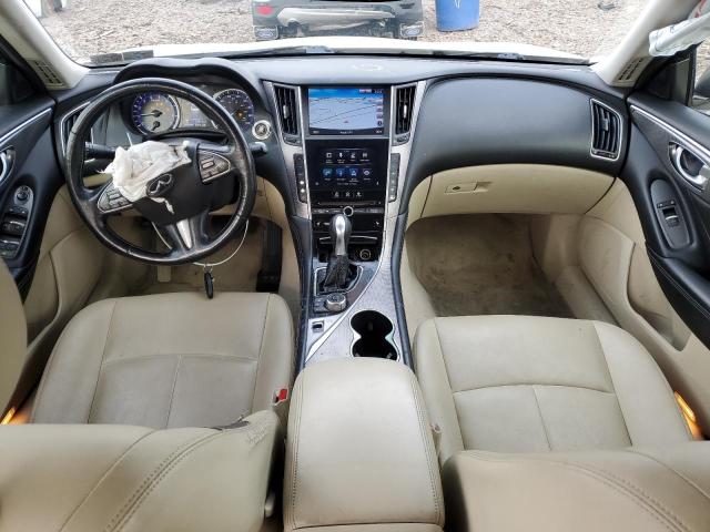 JN1BV7AR1FM423092 - 2015 INFINITI Q50 BASE 奶油色 照片 8