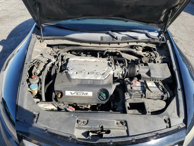 1HGCS22819A008302 - 2009 HONDA ACCORD EXL შავი ფოტო 11