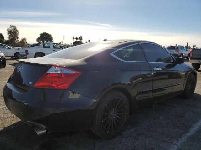 1HGCS22819A008302 - 2009 HONDA ACCORD EXL შავი ფოტო 3