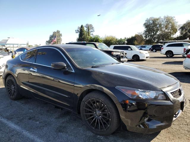 1HGCS22819A008302 - 2009 HONDA ACCORD EXL შავი ფოტო 4