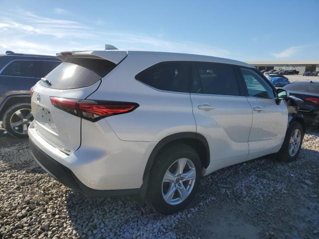 5TDBZRBH1MS545360 - 2021 TOYOTA HIGHLANDER L WHITE photo 3