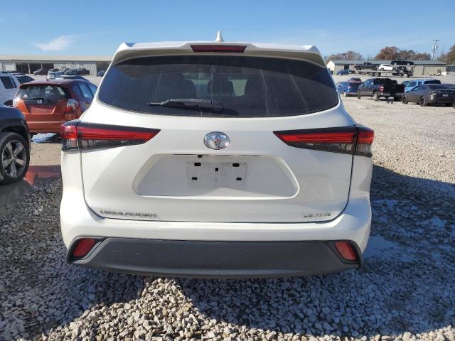 5TDBZRBH1MS545360 - 2021 TOYOTA HIGHLANDER L WHITE photo 6