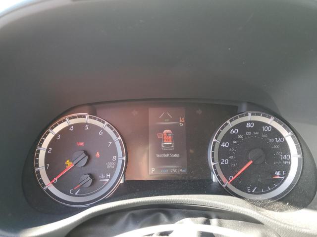 5TDBZRBH1MS545360 - 2021 TOYOTA HIGHLANDER L WHITE photo 9