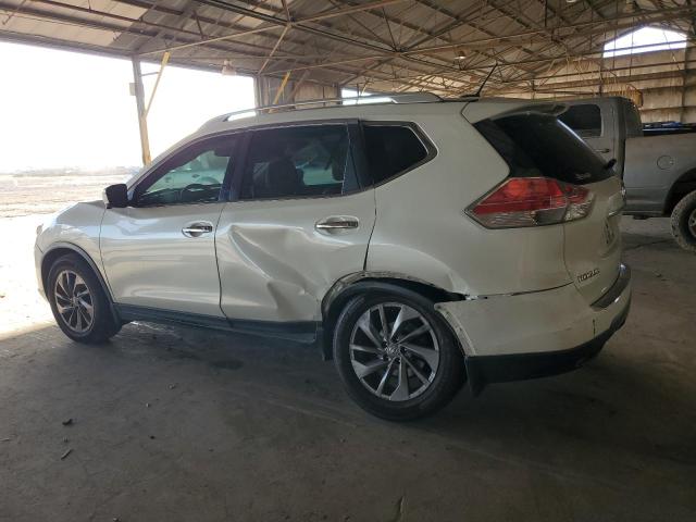 KNMAT2MT1GP724356 - 2016 NISSAN ROGUE S WHITE photo 2