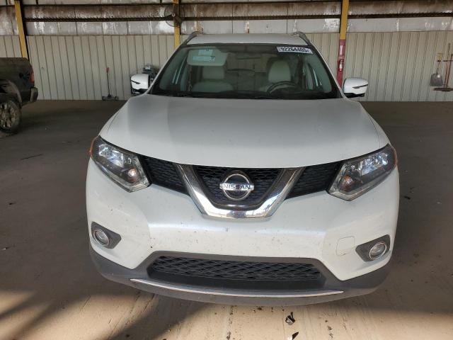 KNMAT2MT1GP724356 - 2016 NISSAN ROGUE S WHITE photo 5