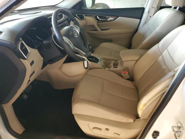 KNMAT2MT1GP724356 - 2016 NISSAN ROGUE S WHITE photo 7