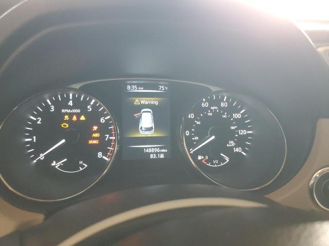 KNMAT2MT1GP724356 - 2016 NISSAN ROGUE S WHITE photo 9