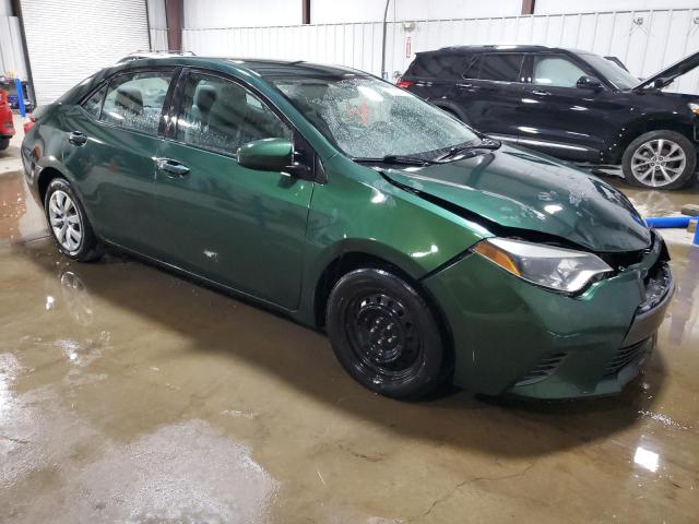 2T1BURHE4FC315206 - 2015 TOYOTA COROLLA L Yaşıl foto 4