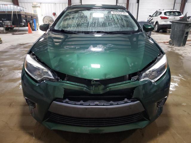 2T1BURHE4FC315206 - 2015 TOYOTA COROLLA L Yaşıl foto 5