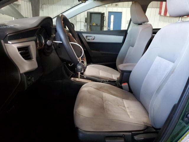 2T1BURHE4FC315206 - 2015 TOYOTA COROLLA L Yaşıl foto 7