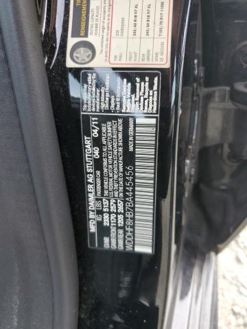 WDDHF8HB7BA445456 - 2011 MERCEDES-BENZ E 350 4MATIC BLACK photo 12
