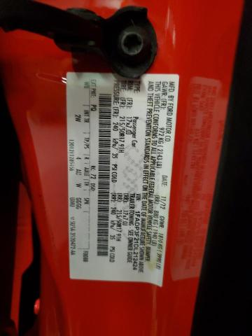 1FADP3F21DL212424 - 2013 FORD FOCUS SE RED photo 12