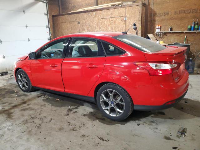 1FADP3F21DL212424 - 2013 FORD FOCUS SE RED photo 2