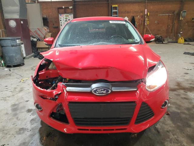 1FADP3F21DL212424 - 2013 FORD FOCUS SE RED photo 5