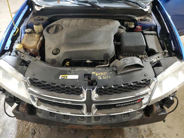1C3CDZCG4DN740629 - 2013 DODGE AVENGER SXT 蓝色 照片 11