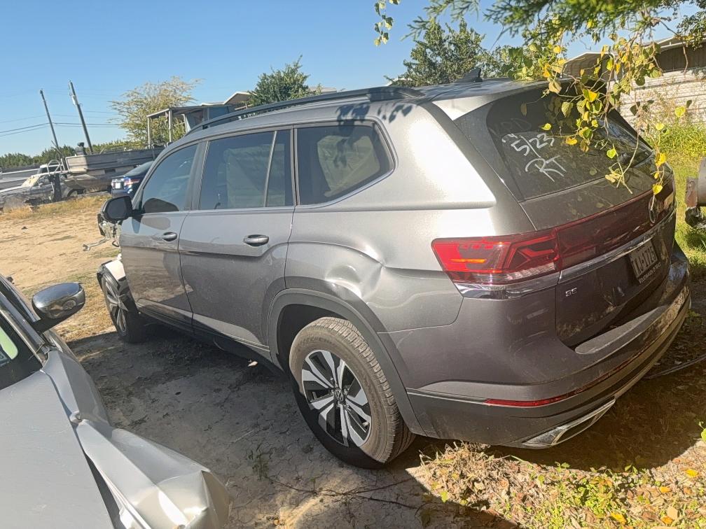 1V2DR2CA6RC543368 - 2024 VOLKSWAGEN ATLAS SE Szary zdjęcie 3