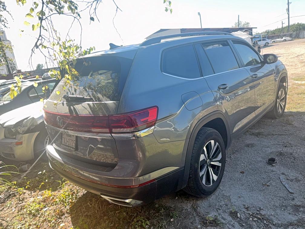 1V2DR2CA6RC543368 - 2024 VOLKSWAGEN ATLAS SE Szary zdjęcie 4