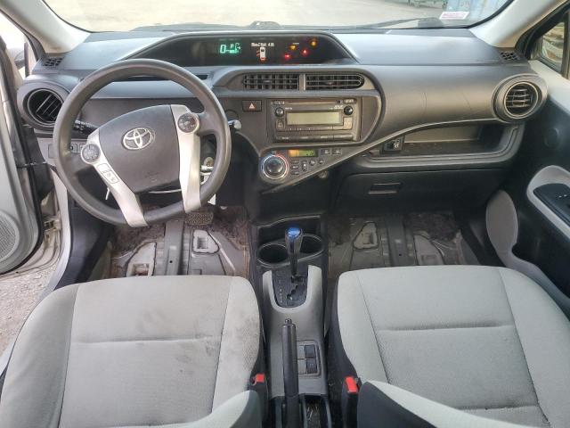 JTDKDTB31C1519238 - 2012 TOYOTA PRIUS C SILVER photo 8