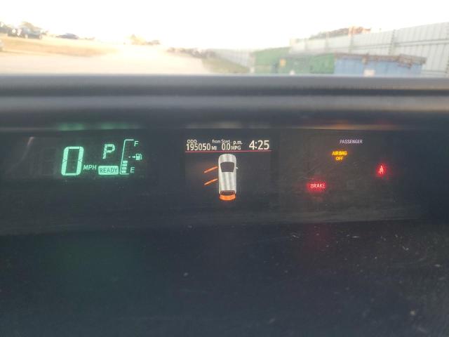 JTDKDTB31C1519238 - 2012 TOYOTA PRIUS C SILVER photo 9