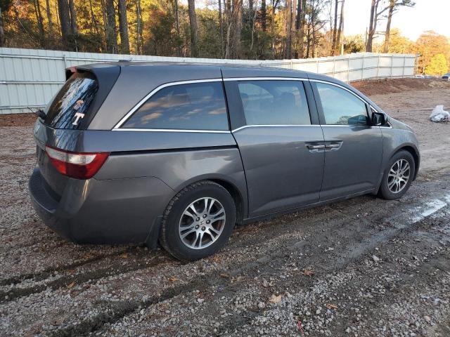 5FNRL5H6XBB079136 - 2011 HONDA ODYSSEY EXL GRAY photo 3