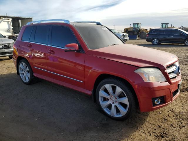 WDCGG8HB3AF459319 - 2010 MERCEDES-BENZ GLK 350 4MATIC RED photo 4