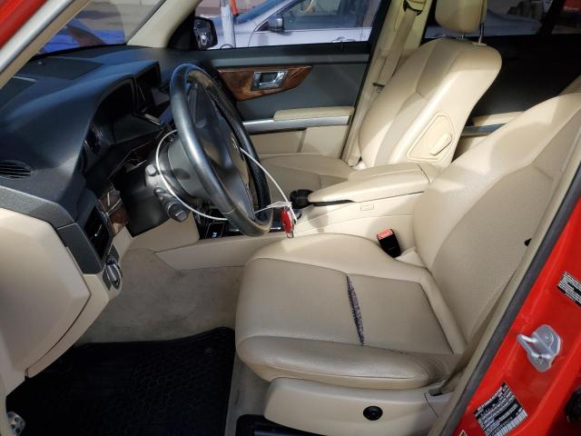 WDCGG8HB3AF459319 - 2010 MERCEDES-BENZ GLK 350 4MATIC RED photo 7
