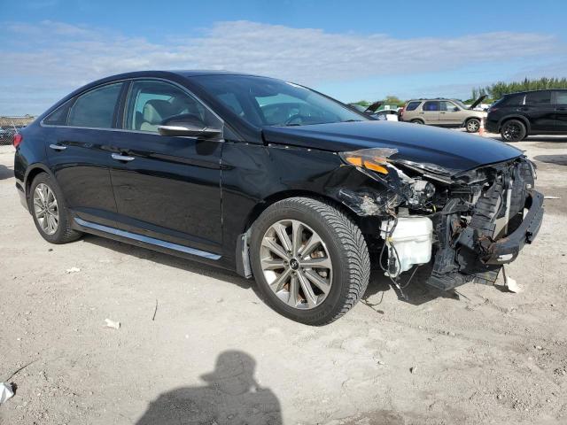 5NPE34AF2HH513773 - 2017 HYUNDAI SONATA SPORT BLACK photo 4