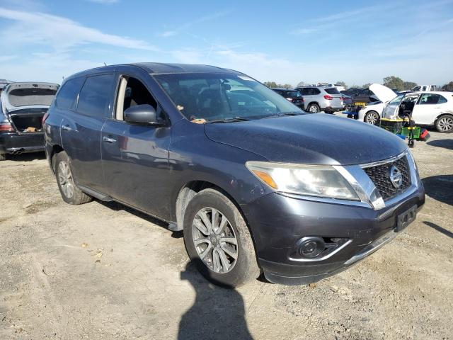 5N1AR2MN4EC660443 - 2014 NISSAN PATHFINDER S GRAY photo 4