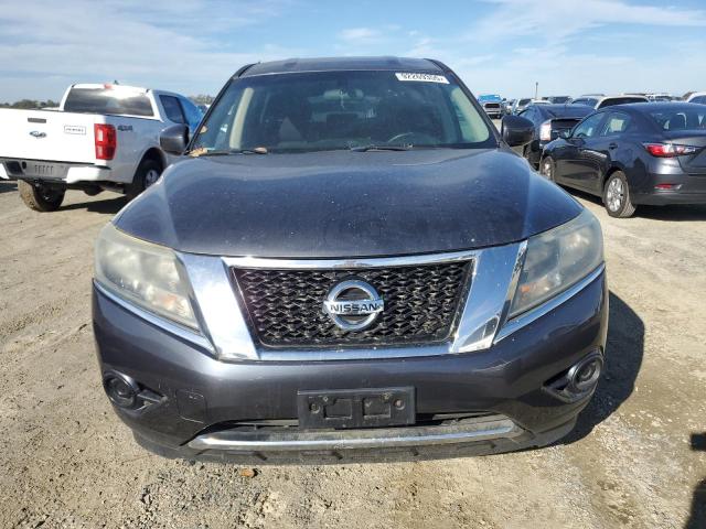 5N1AR2MN4EC660443 - 2014 NISSAN PATHFINDER S GRAY photo 5