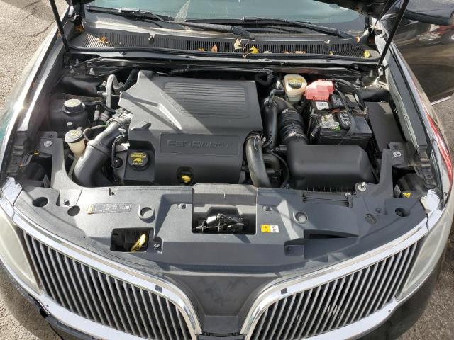 1LNHL9FT6DG614043 - 2013 LINCOLN MKS შავი ფოტო 11