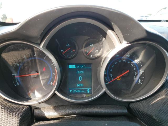 1G1PC5SB1D7171301 - 2013 CHEVROLET CRUZE LT SILVER photo 9