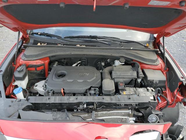 5NMS33AD8LH204147 - 2020 HYUNDAI SANTA FE SEL RED photo 12