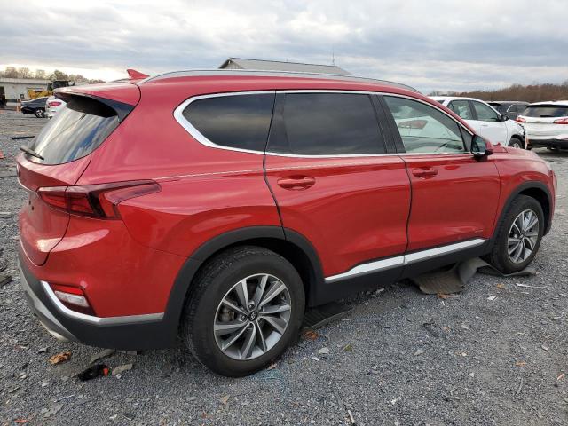 5NMS33AD8LH204147 - 2020 HYUNDAI SANTA FE SEL RED photo 3