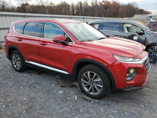 5NMS33AD8LH204147 - 2020 HYUNDAI SANTA FE SEL RED photo 4