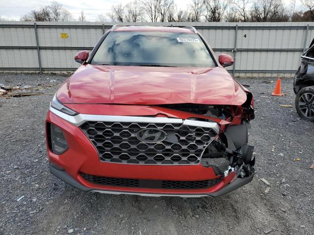 5NMS33AD8LH204147 - 2020 HYUNDAI SANTA FE SEL RED photo 5