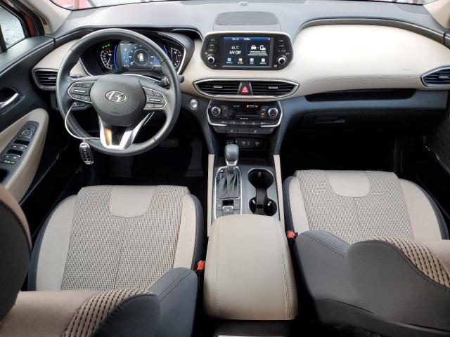 5NMS33AD8LH204147 - 2020 HYUNDAI SANTA FE SEL RED photo 8