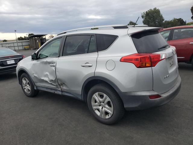 2T3BFREV2EW156186 - 2014 TOYOTA RAV4 LE SILVER photo 2