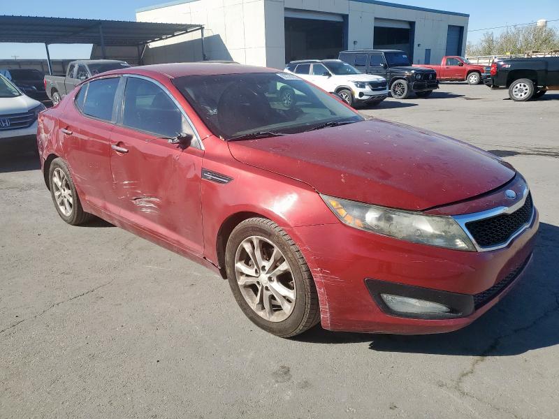 5XXGN4A73DG156363 - 2013 KIA OPTIMA EX BURGUNDY photo 4