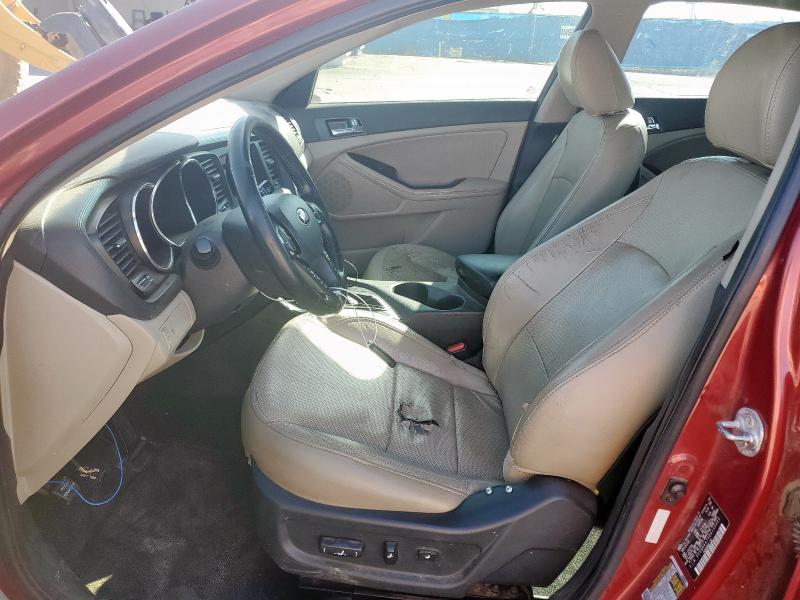 5XXGN4A73DG156363 - 2013 KIA OPTIMA EX BURGUNDY photo 7