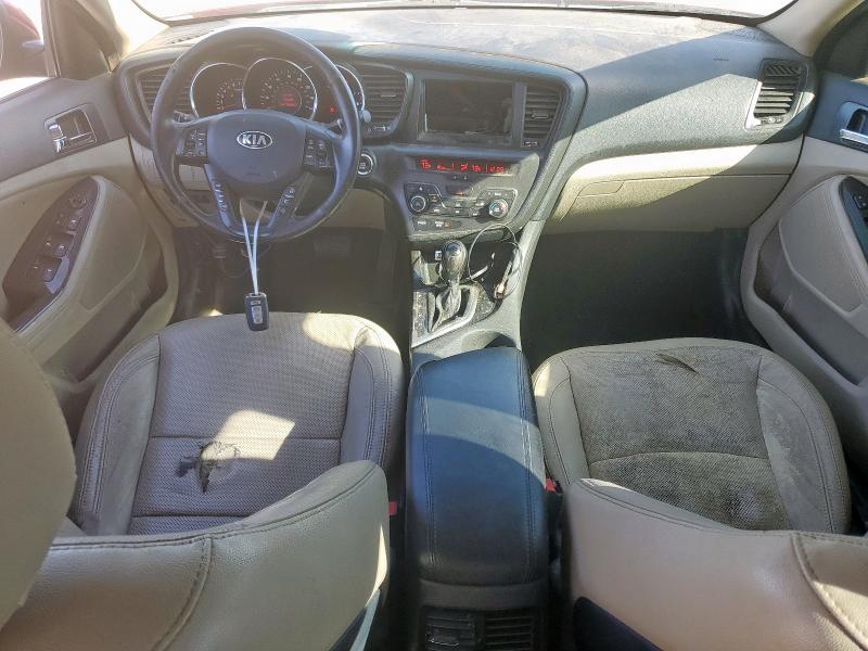 5XXGN4A73DG156363 - 2013 KIA OPTIMA EX BURGUNDY photo 8