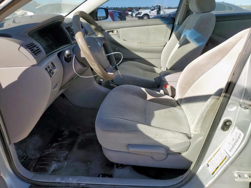 1NXBR32EX5Z514314 - 2005 TOYOTA COROLLA CE SILVER photo 7