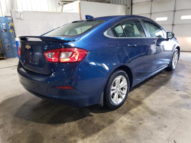 1G1BE5SM1K7111182 - 2019 CHEVROLET CRUZE LT 蓝色 照片 3